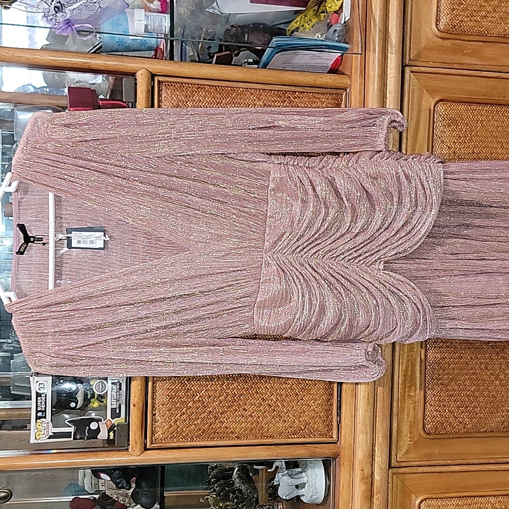 MAJE ROSINA PINK DRESS - Picture 4 of 10